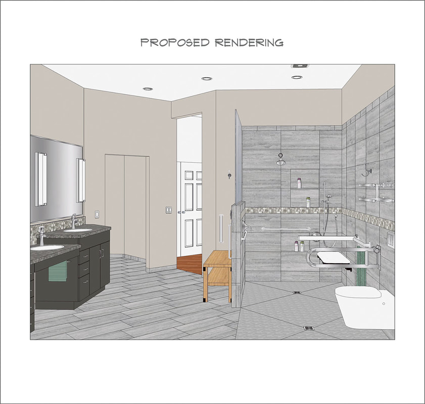 Proposed Rendering--Interior Dimensions LLC